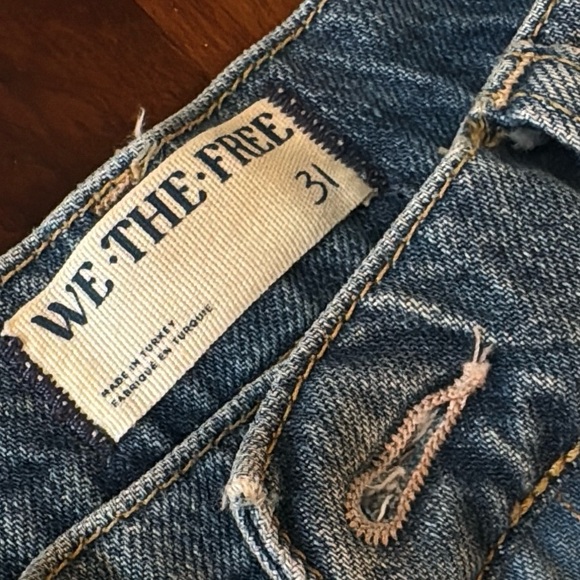 Free People Love Story Distressed Flare Jeans - Picture 7 of 16